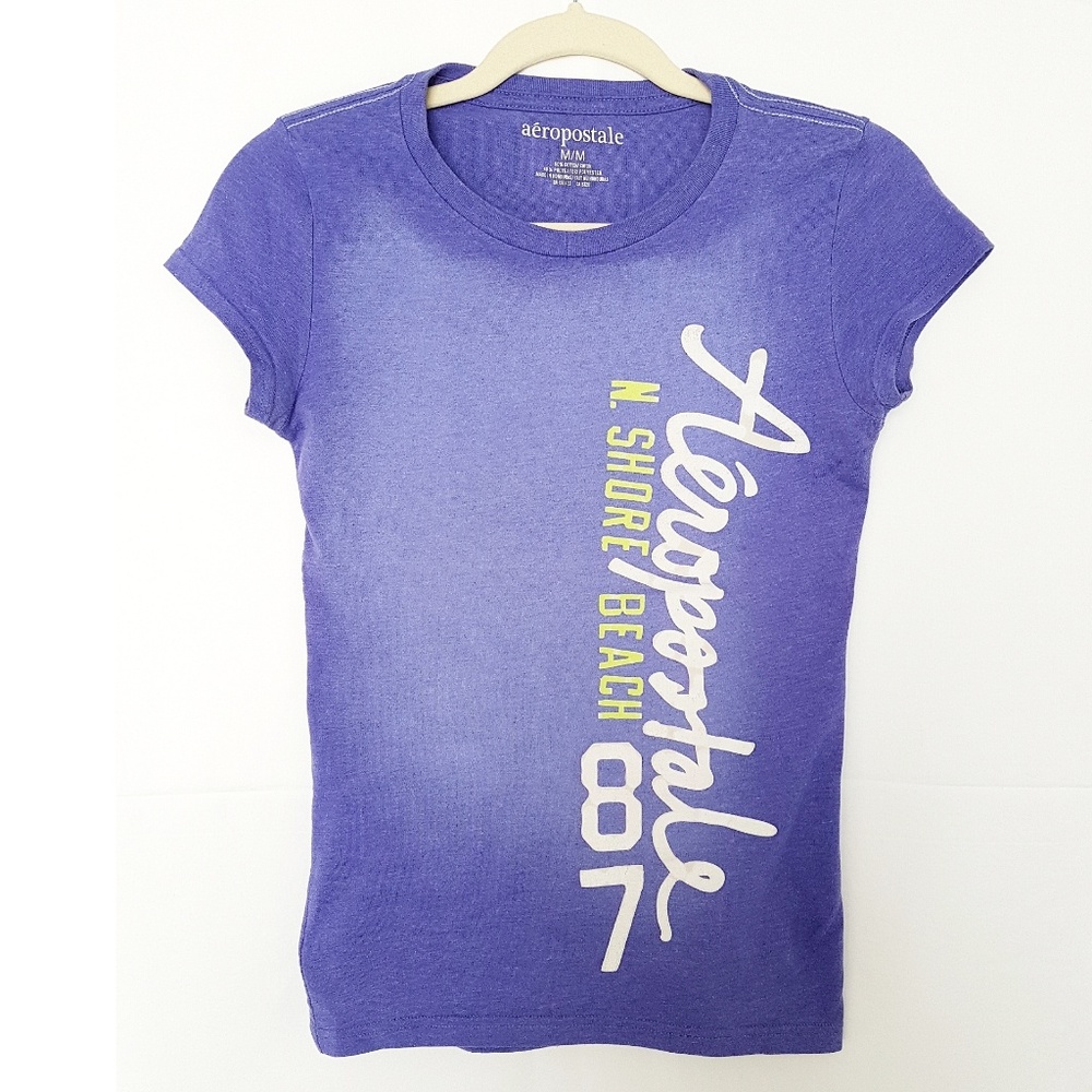 AEROPOSTALE Purple T-Shirt